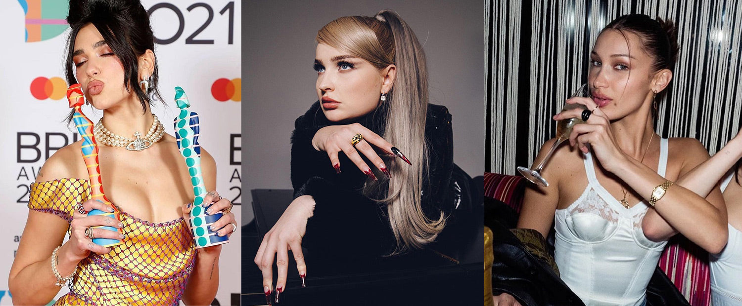 as seen on dua lipa kim petras bella hadid