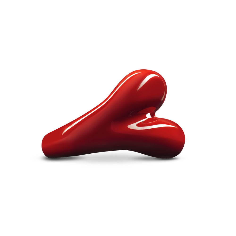 Hotlips By Solange Classic Red Hotlips Lip shaped silver and Enamel side view by Solange Azagury-Partridge