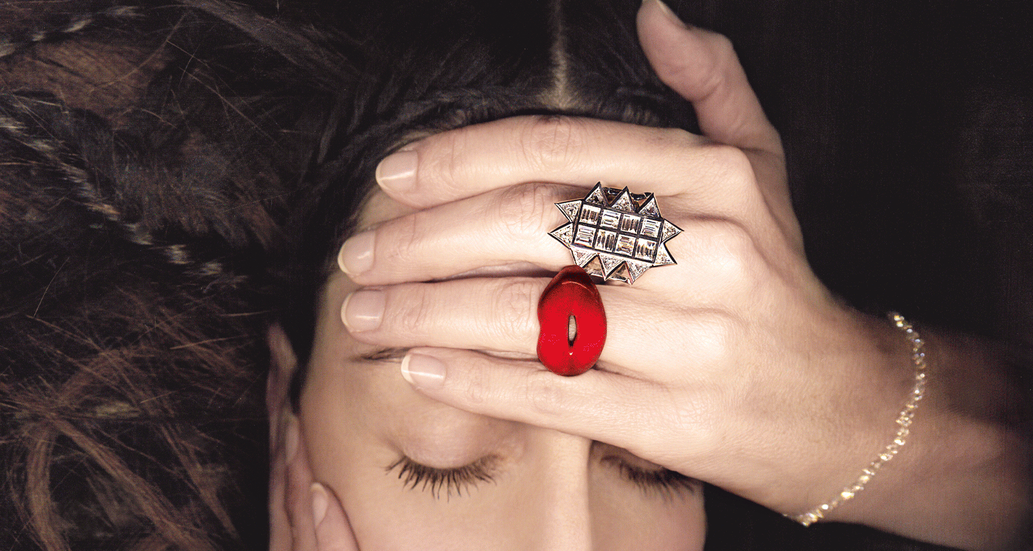 Hotlips by Solange Ring gif with witchy headache