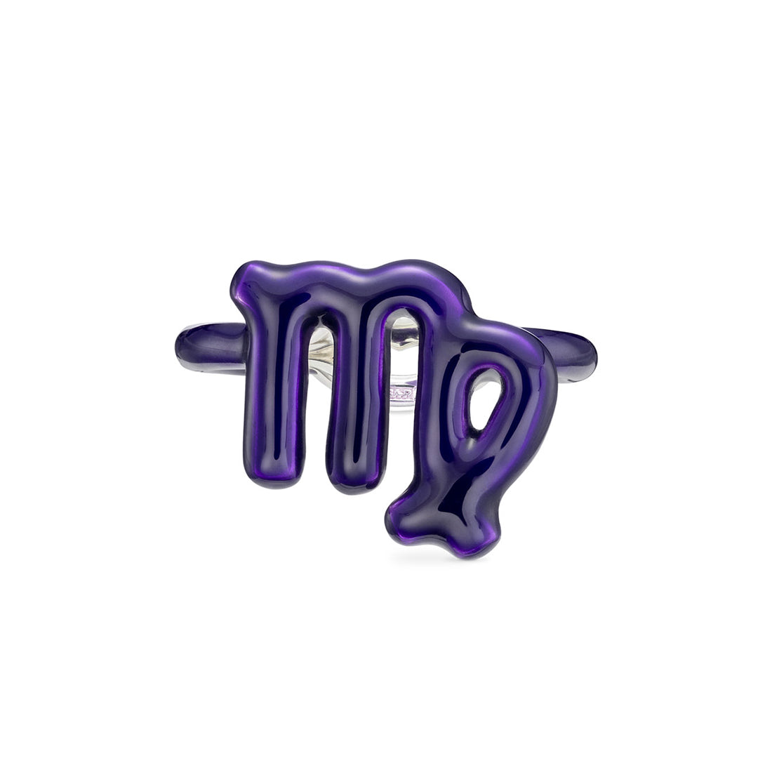 Virgo Hotglyph Purple