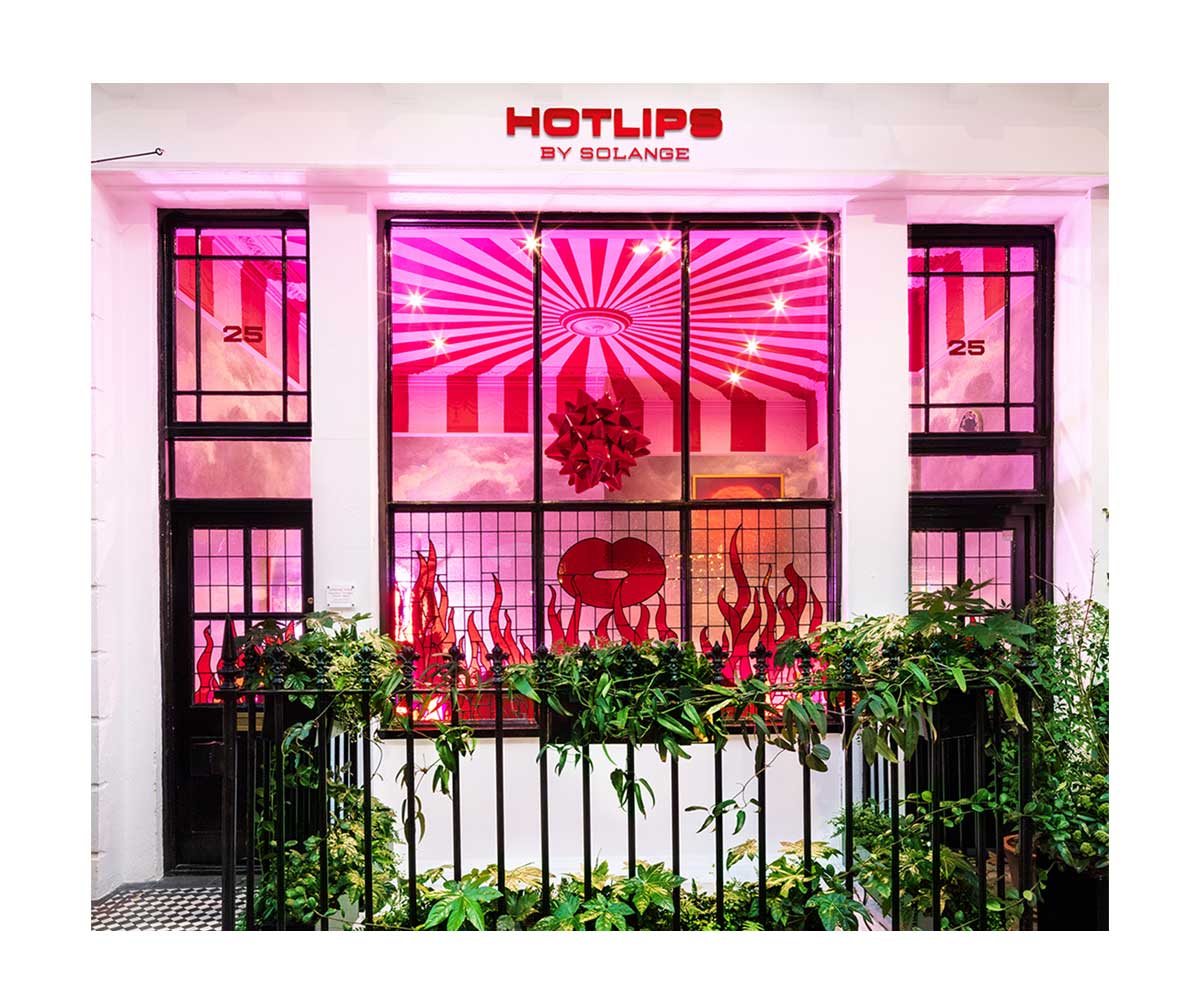 Hotlips by Solange BOutique Front of Store London