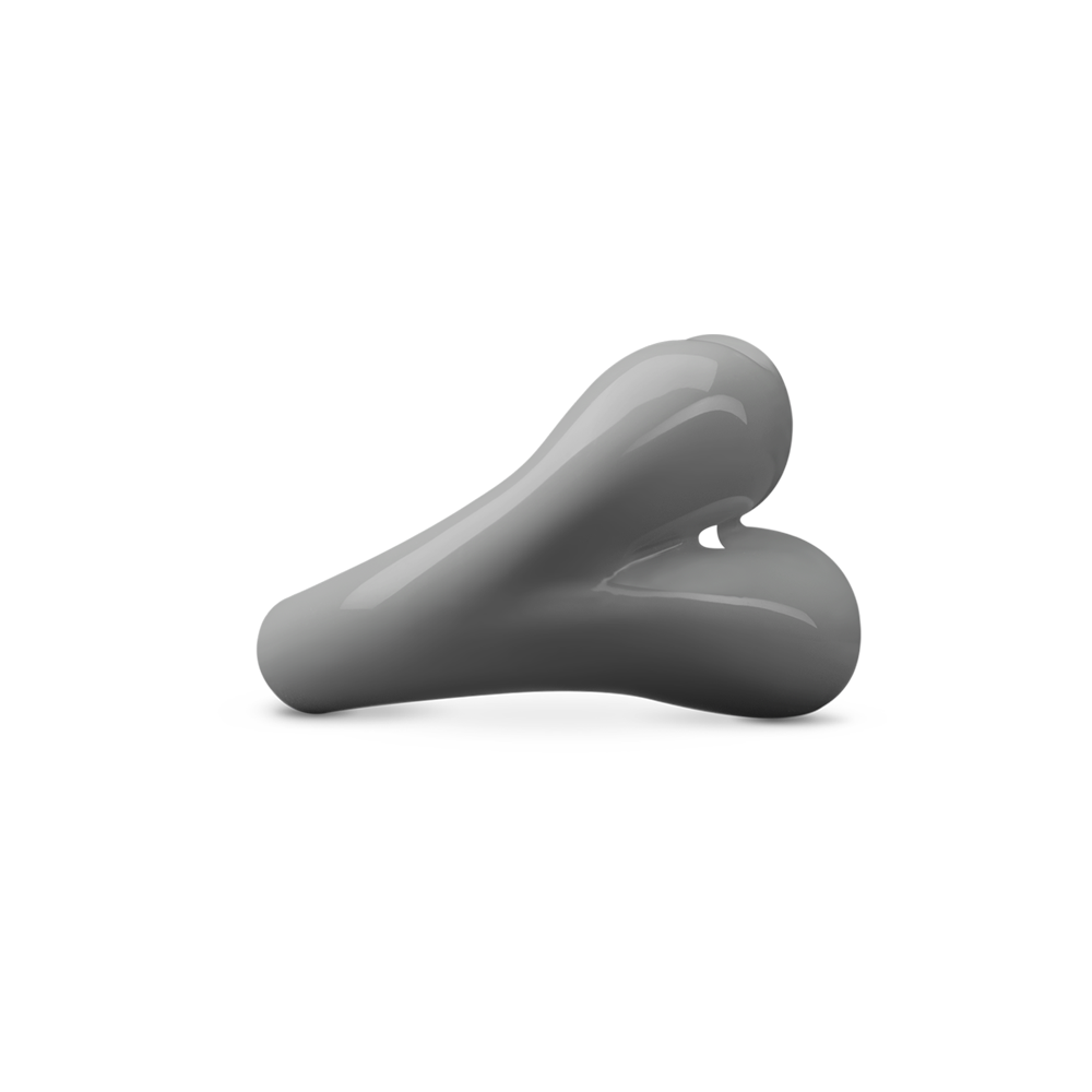 Hotlips By Solange London Sky Hotlips Lip shaped silver and Enamel ring front view by Solange Azagury-Partridge side view 2