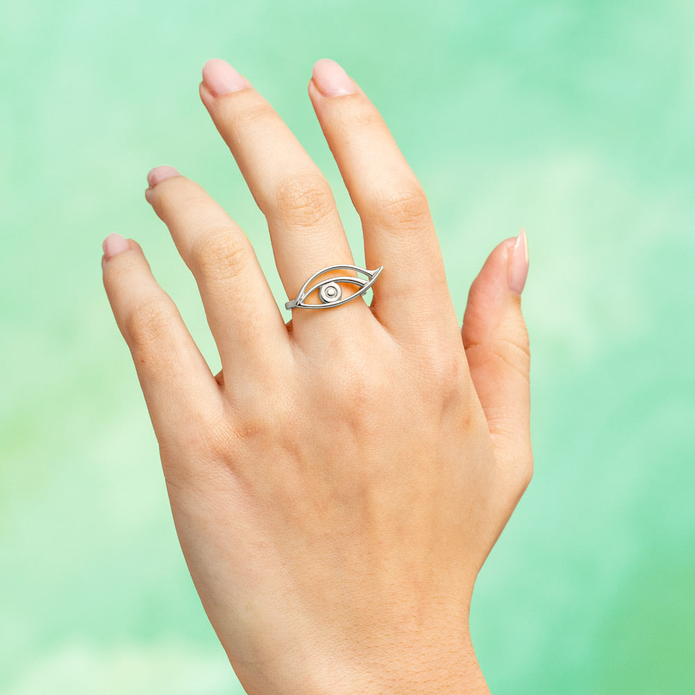 Eye Hotglyph Silver