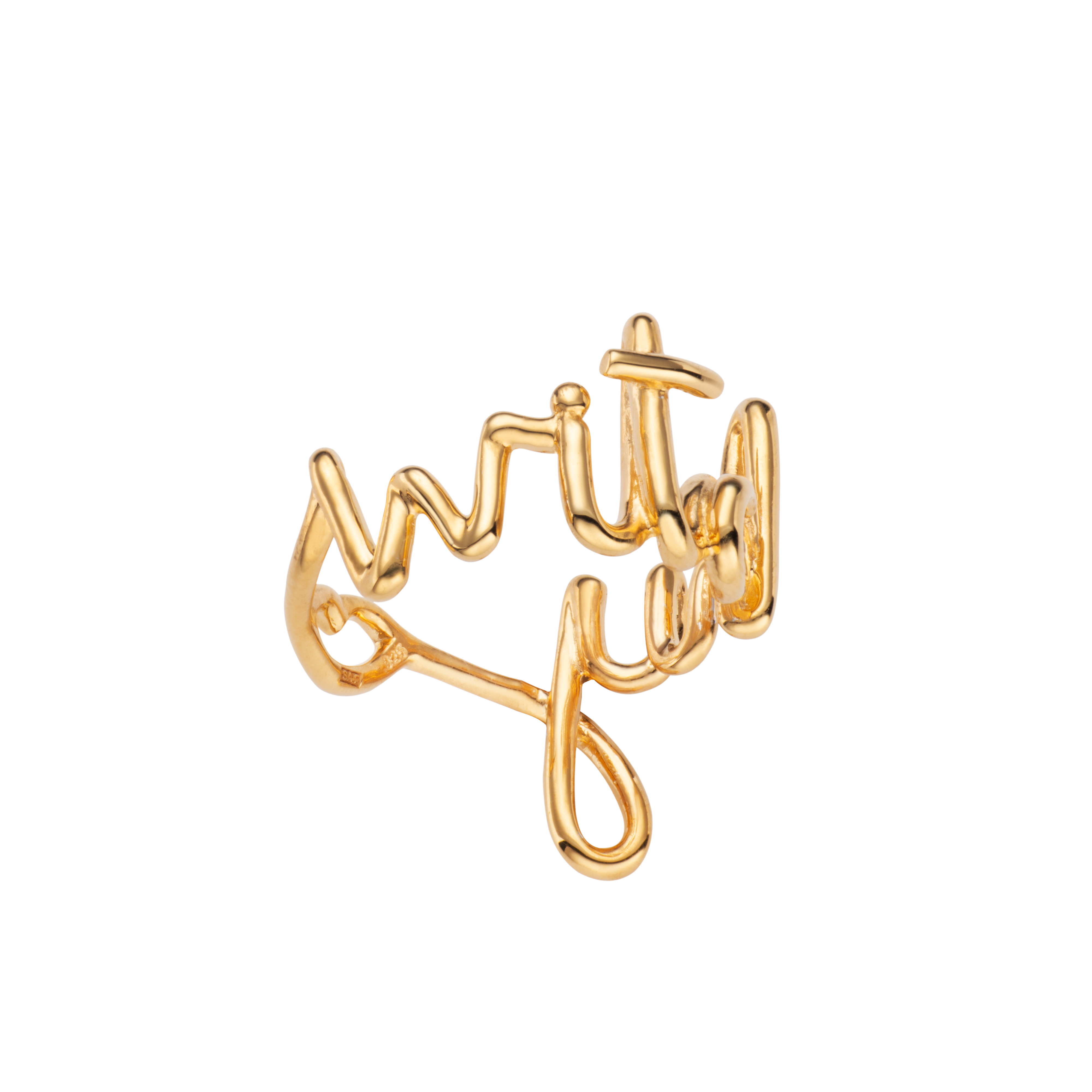 Witchy Hotscript Vermeil
