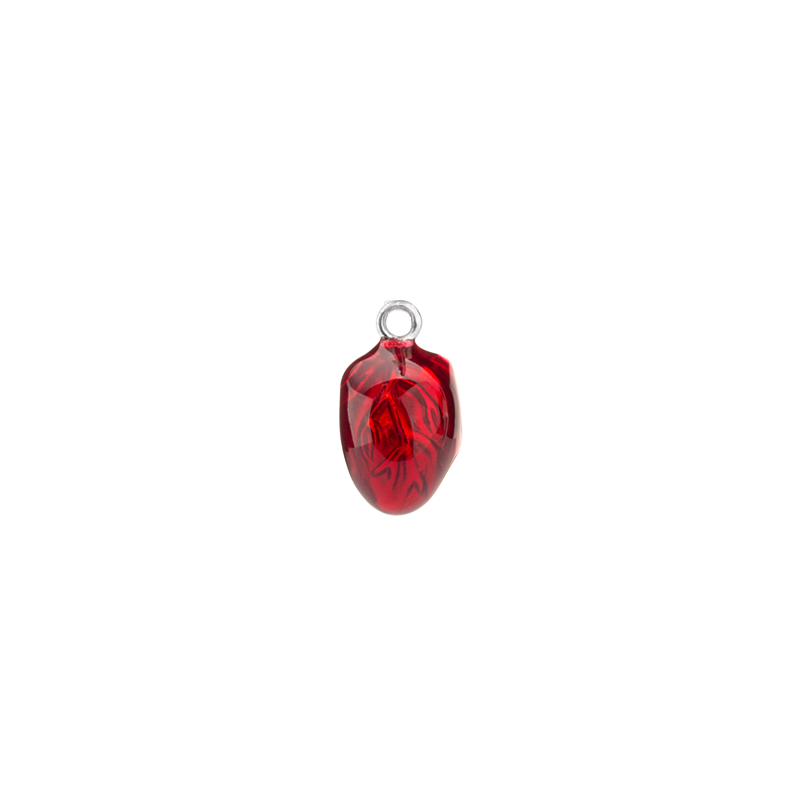 Anatomical Heart Charm