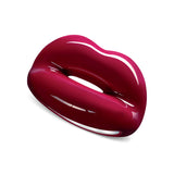 Hotlips by Solange Deep Red Silver and Enamel Lip Shaped Ring By Solange Azagury-Partridge Angled View