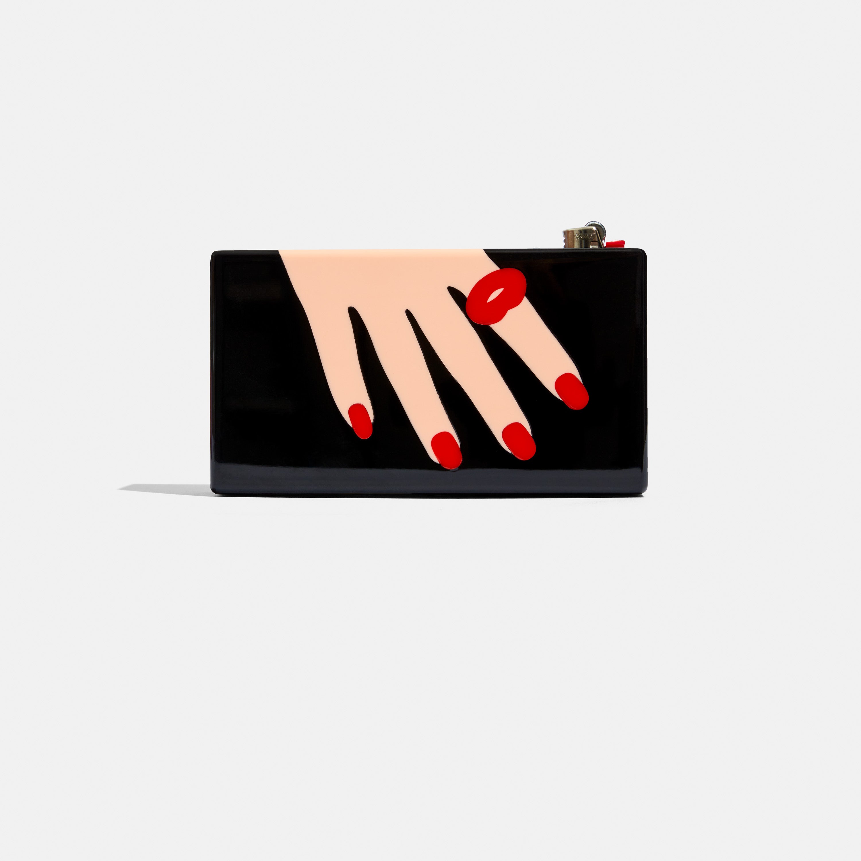 Hotlips X Edie Parker Smoke Bag