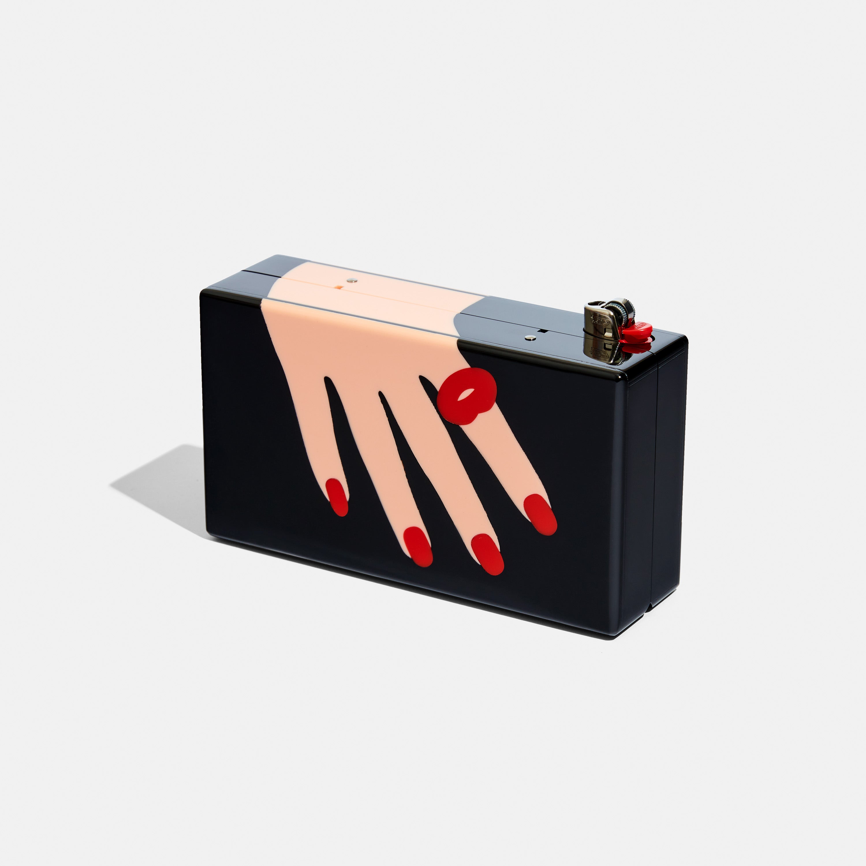 Hotlips X Edie Parker Smoke Bag