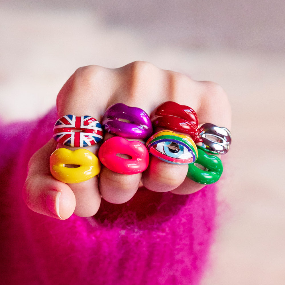 Hot lips ring sale