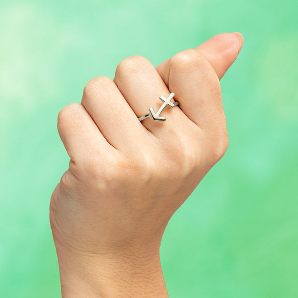 Sagittarius Hotglyph Silver