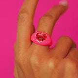 Neon Pink Loveheart