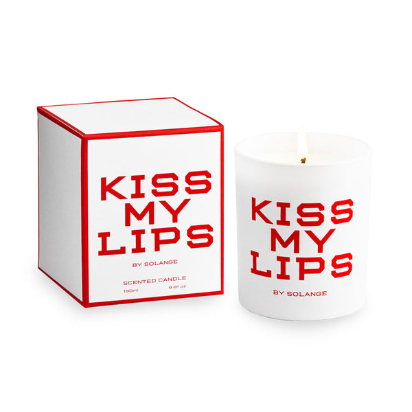 Kiss My Lips Candle & Box By Solange Azagury-Partridge Front View