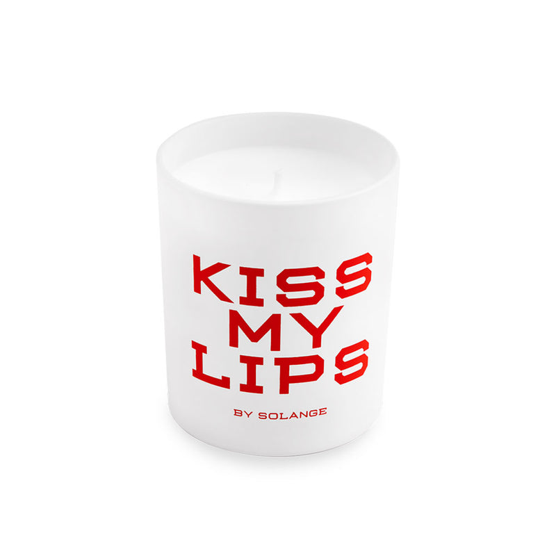 Kiss My Lips Candle Unlit By Solange Azagury-Partridge Front View